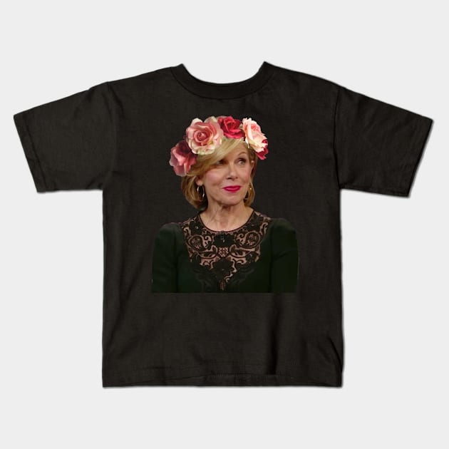 Cutie Christine Baranski Kids T-Shirt by baranskini